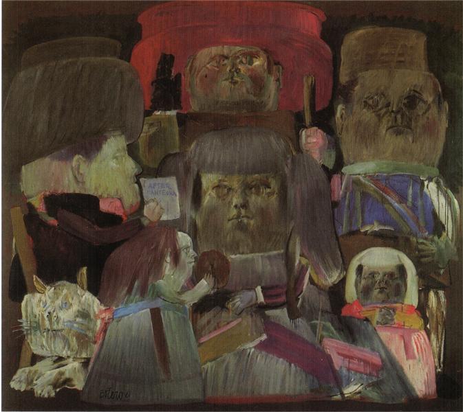 Bedroom of the Couple (Hommage to Mantegna II)