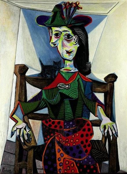 도라 마르와 고양이 (Dora Maar with Cat)