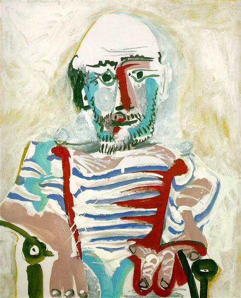 죽음 앞의 자화상 (Self-Portrait Facing Death)