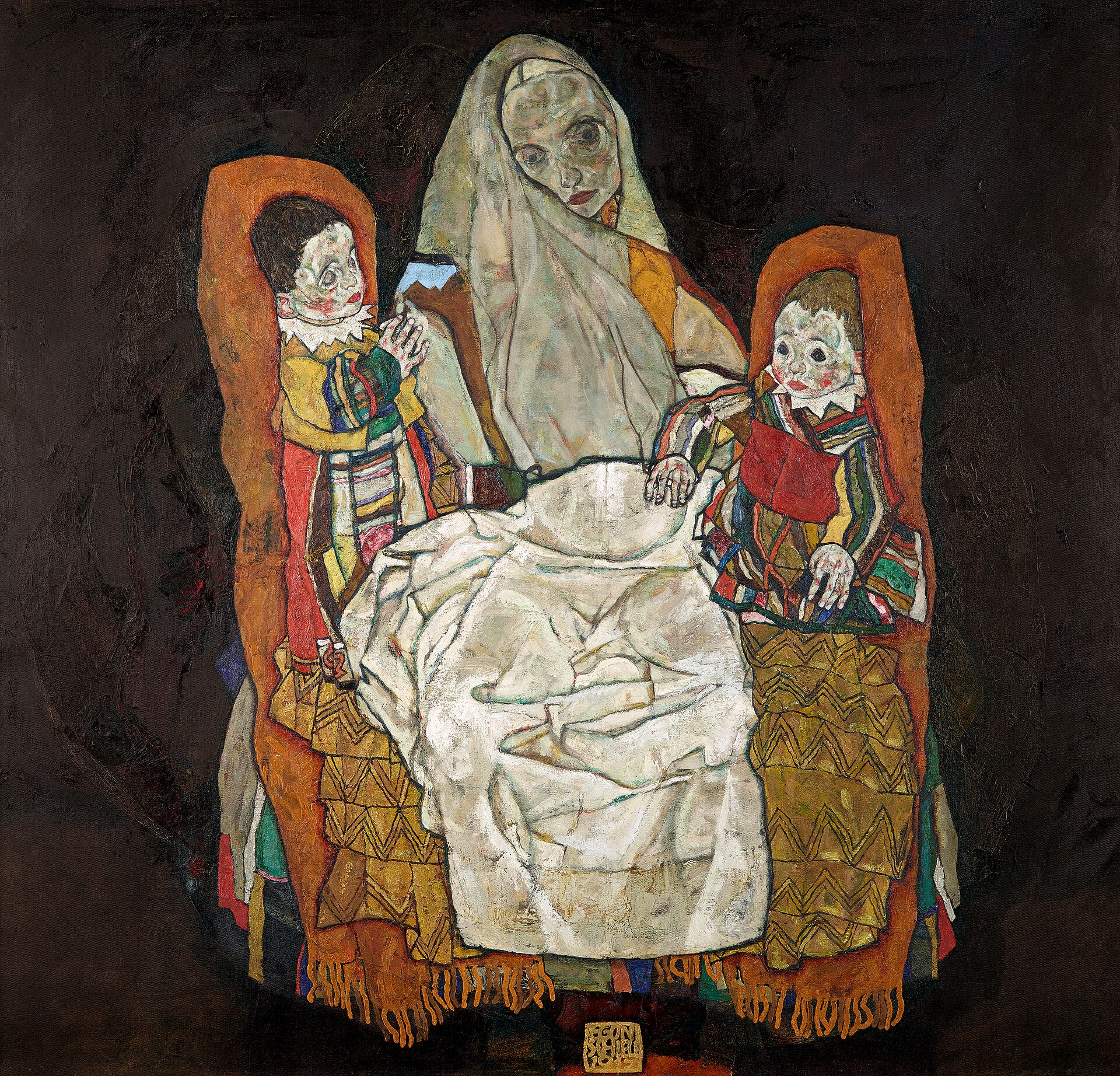 어머니와 두 아이 III (Mother with Two Children III)